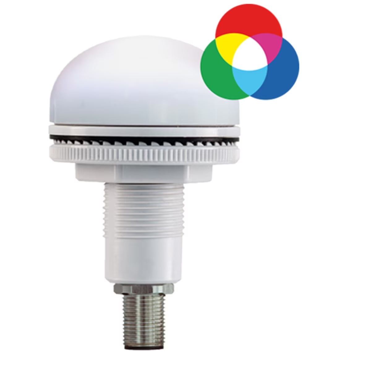 PM22L-024RGB-Q RGB Panel Mount 22mm Multicolor LEDs Multicolor