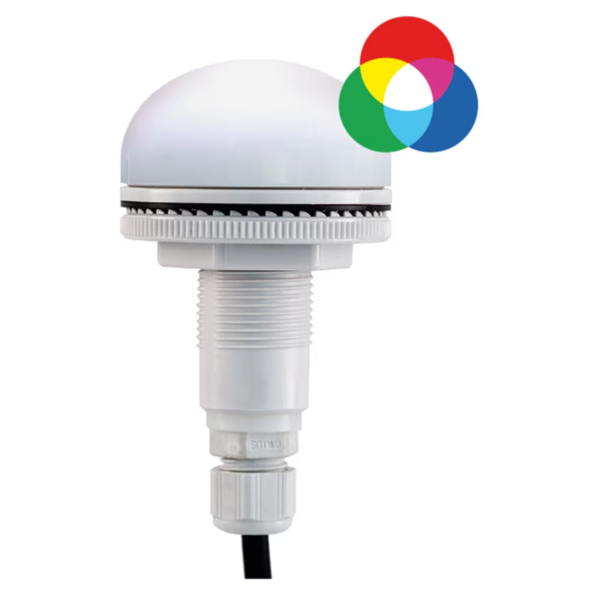 PM22L-024RGB RGB Panel Mount 22mm Multicolor LEDs Multicolor