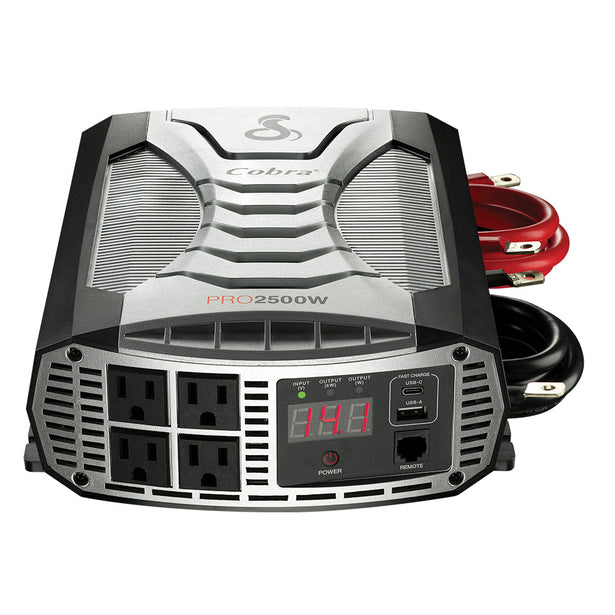 Cobra CPI2500W Professional Grade 2500 Watt Power Inverter