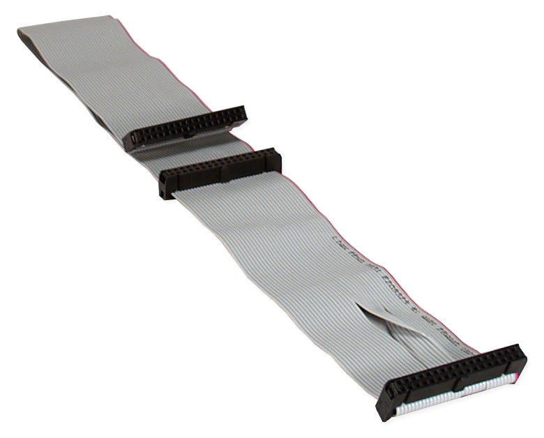 18 Inches 3.5 Inches Floppy Dual Drive Ribbon Bulk Cable