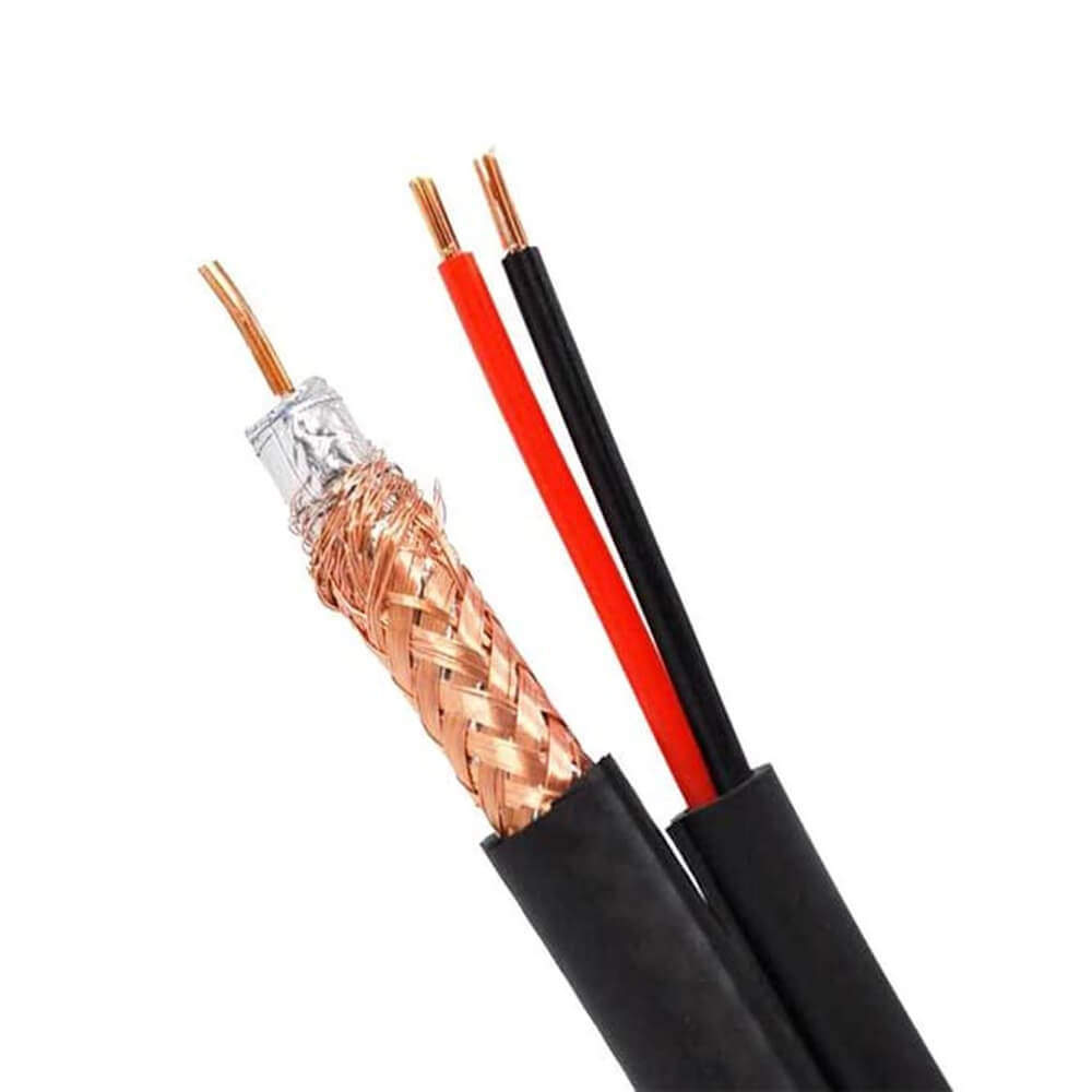 RG59 Siamese Cable With Power - 18AWG 2 Conductors