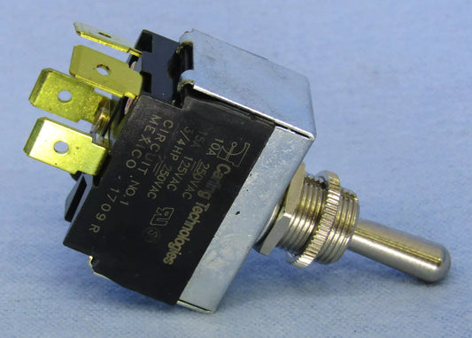 Philmore 30-340 HEAVY DUTY Bat Handle Toggle Switch SPDT15A 125V (ON)-ON-OFF Momentary()