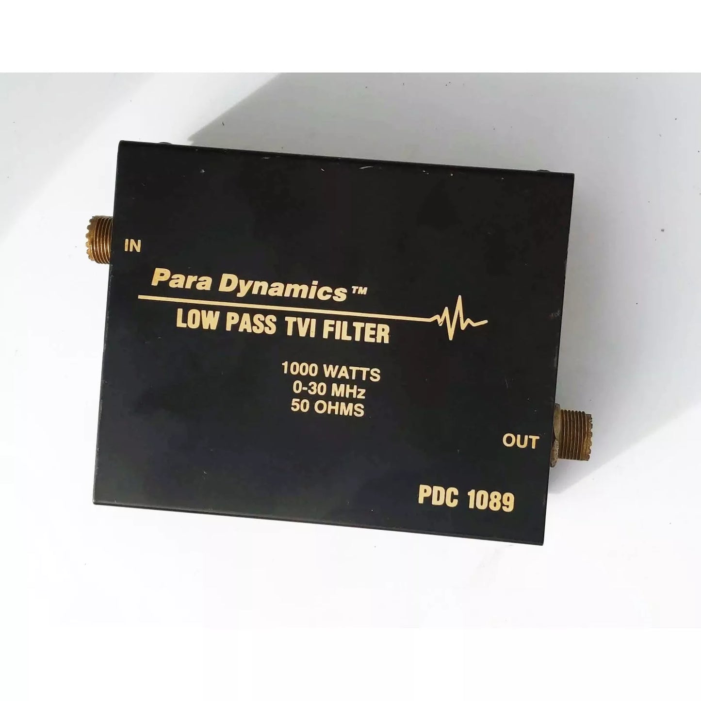 Para Dynamics Low Pass TVI Filter, 1K Watts