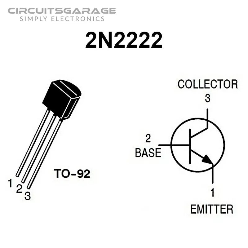 2N2222A General Purpose BJT NPN Transistor – Deputy Electronics