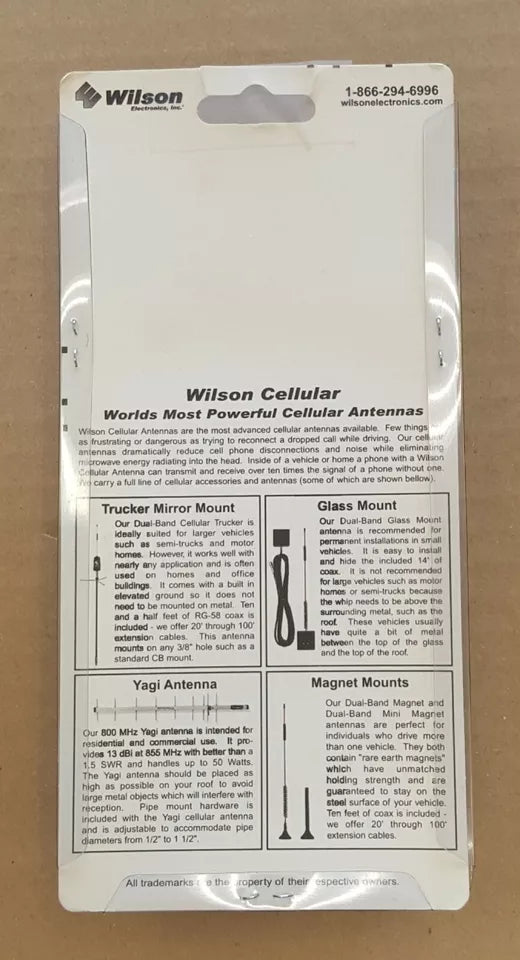 Wilson 951101 5ft RG58 Low Loss Coax Extension Cable with FME Connectors