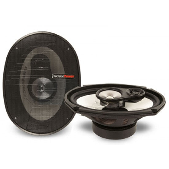 S.693 - Precision Power 6" x 9" Sedona Series 3 Way Coaxial Speakers