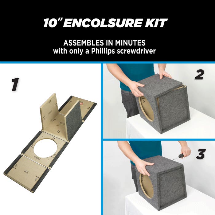 10" Subwoofer Enclosure Kit