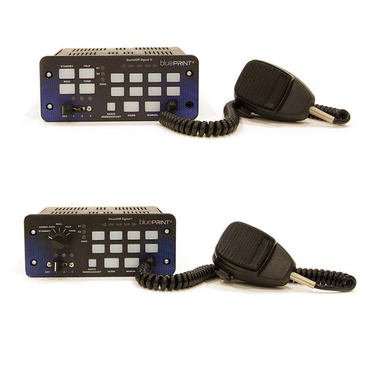 Soundoff Signal ENGSCR7141 Nergy 400 Series Multi-Function Console Siren W/ Knob Control, Blueprint® Compatible, 10-16V - 100 Watt Single-Tone