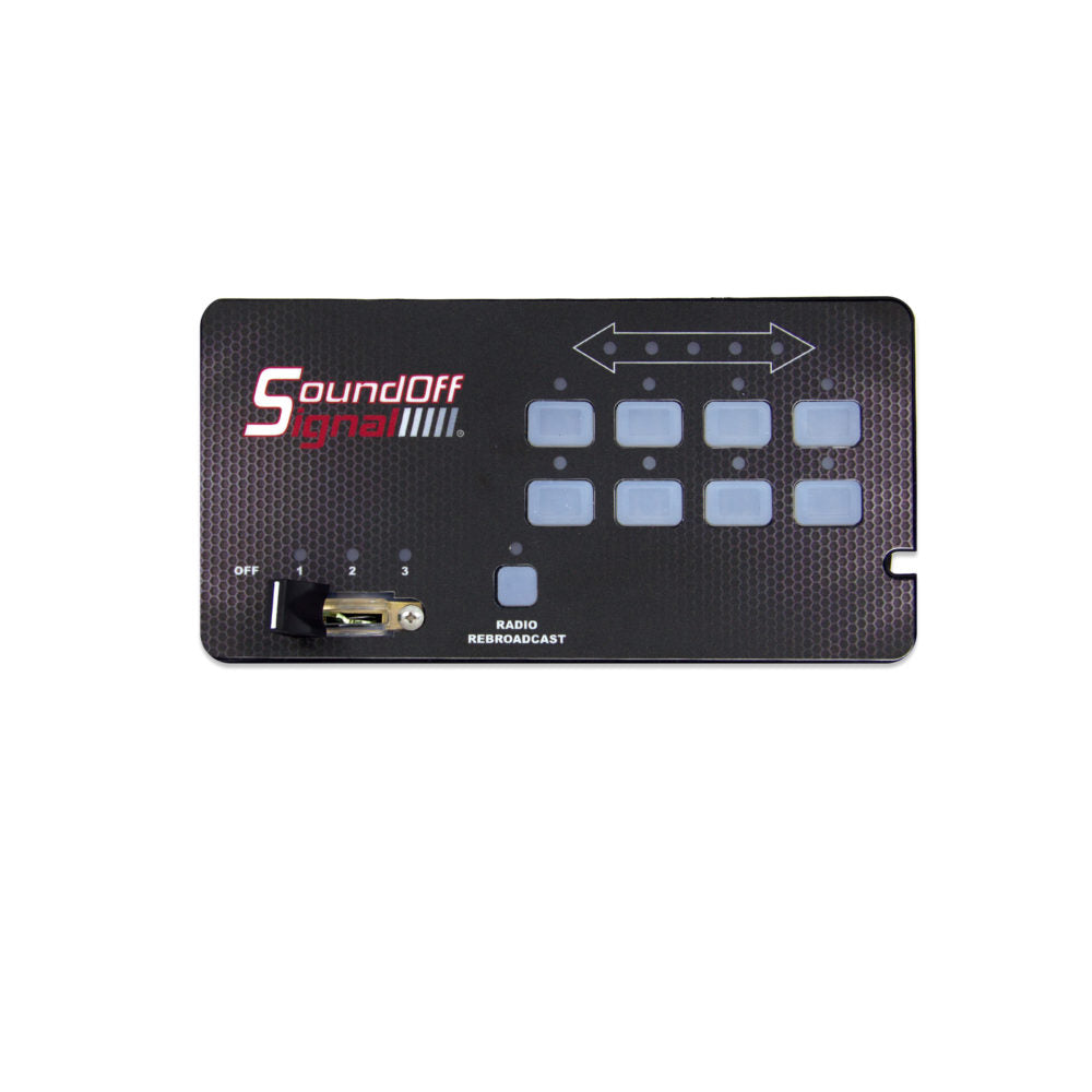 Soundoff Signal PCPRSP01 Replacement 8 Button Controller W/ Slide Switch