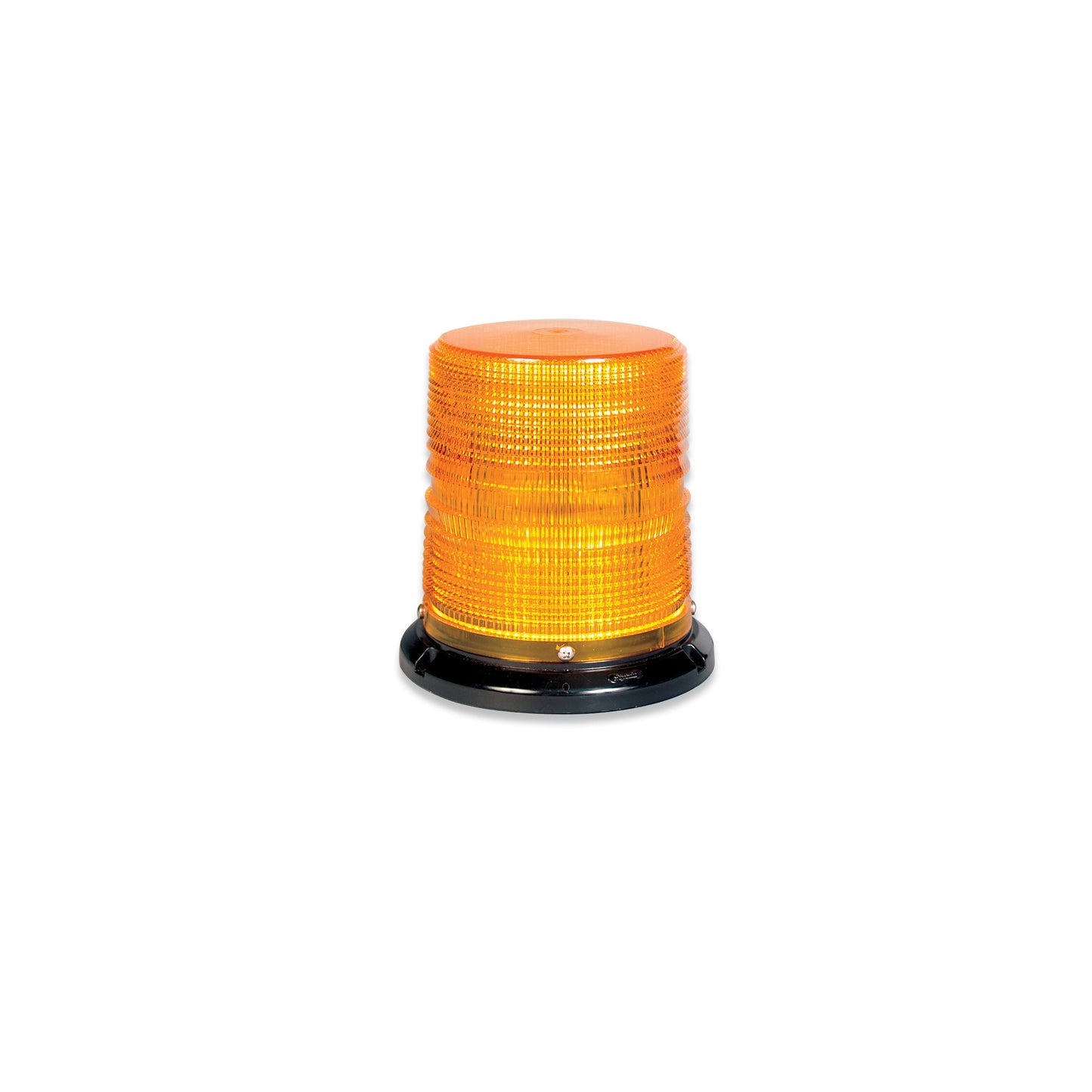 Soundoff Signal ELB42BCL0AC 4200 Series Led Beacon, 10-30V, Sae J845 Class 1 - Flat/Pipe Mount, 4"Clear Dome/ Amber Leds