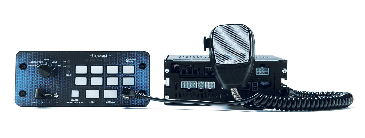 Soundoff Signal ENGSA5200RSR Blueprint® 500 Series Remote Control System With Knob Control, 10-16V - 200 Watt Dual-Tone