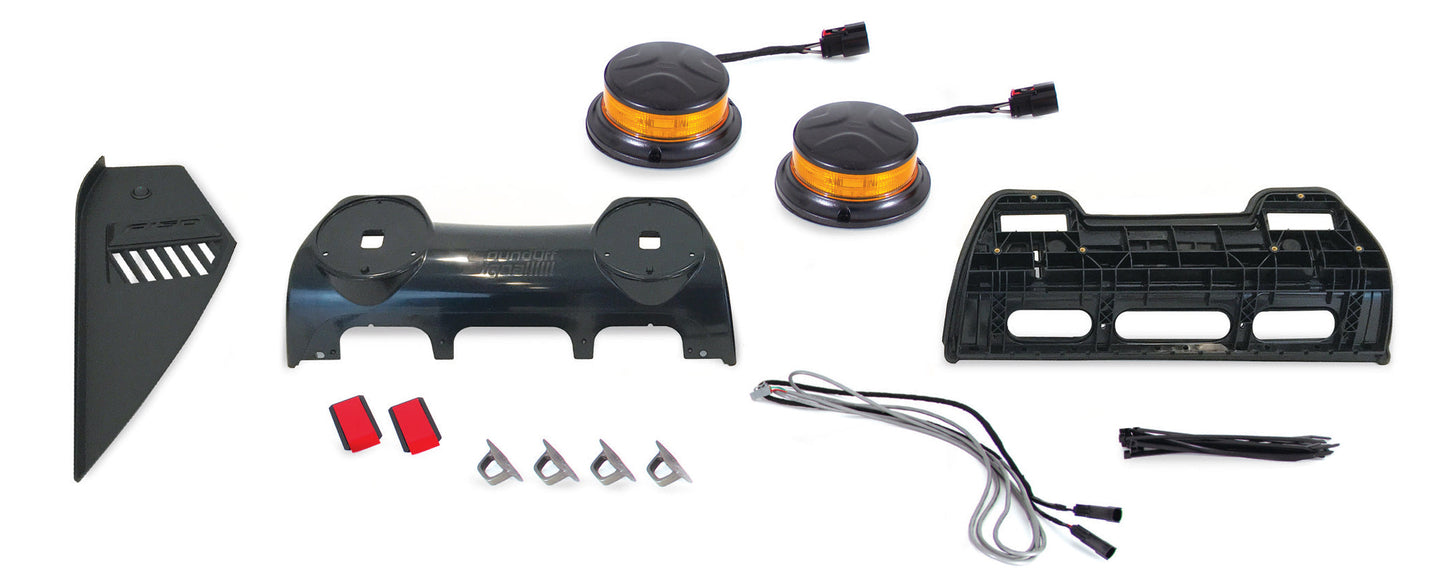 Soundoff Signal ETBCLK10RBCB1 Ford Dual Beacon 360-Degree Lighting Kit