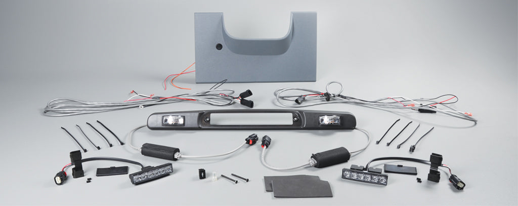 Soundoff Signal PFD4CHDK1 Ford 4-Corner Hardware Kit