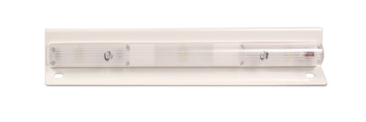 Soundoff Signal ECVCSLLED10 10" 90° Corner Mount Cargo Light, 12V - White Housing/White Leds