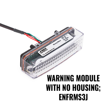 Soundoff Signal ENFRMS1D Nforce® Warning Module (Only), Sae Class 1, 10-16V, 6 Led Split Color Red/White