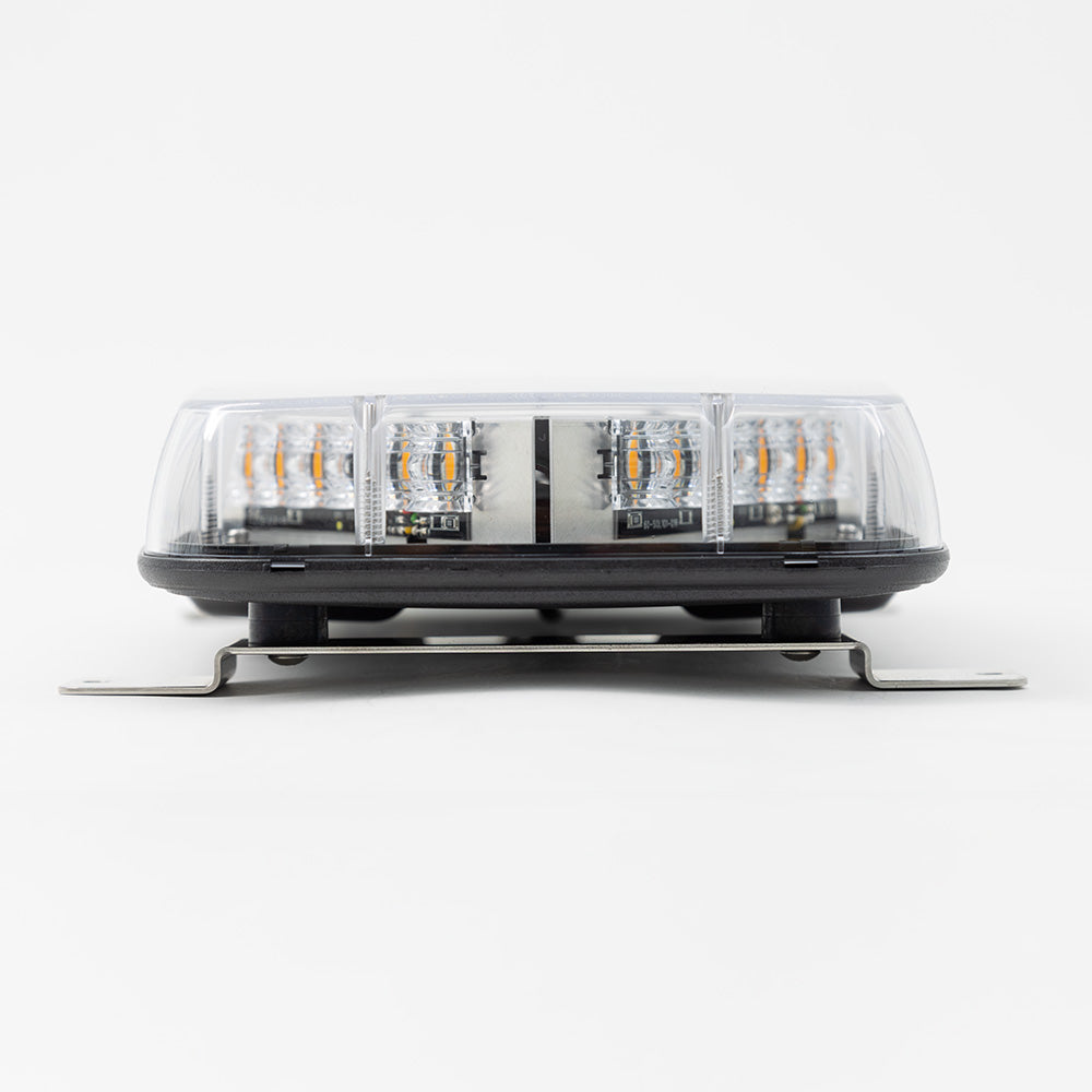 Soundoff Signal EPL7M+EC Pinnacle Mini Lightbar (Epl7000) Sae Class 1 - Magnetic Mount, 10 Ft Cord W/ 12V Cigar Plug “ Blue/White Leds