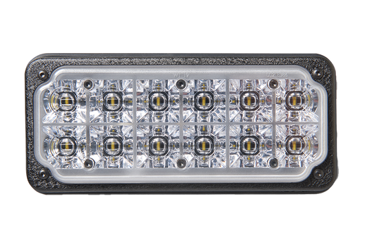 Soundoff Signal PPS8BZL14C Chrome Quad Bezel (Includes Gasket & Hardware) For Use With (4) 7X3 P Screw Mount Lights