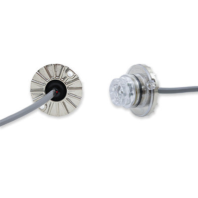 Soundoff Signal PLUCPGR1 Black Rubber Grommet For Undercover Light (For Push-In Application)
