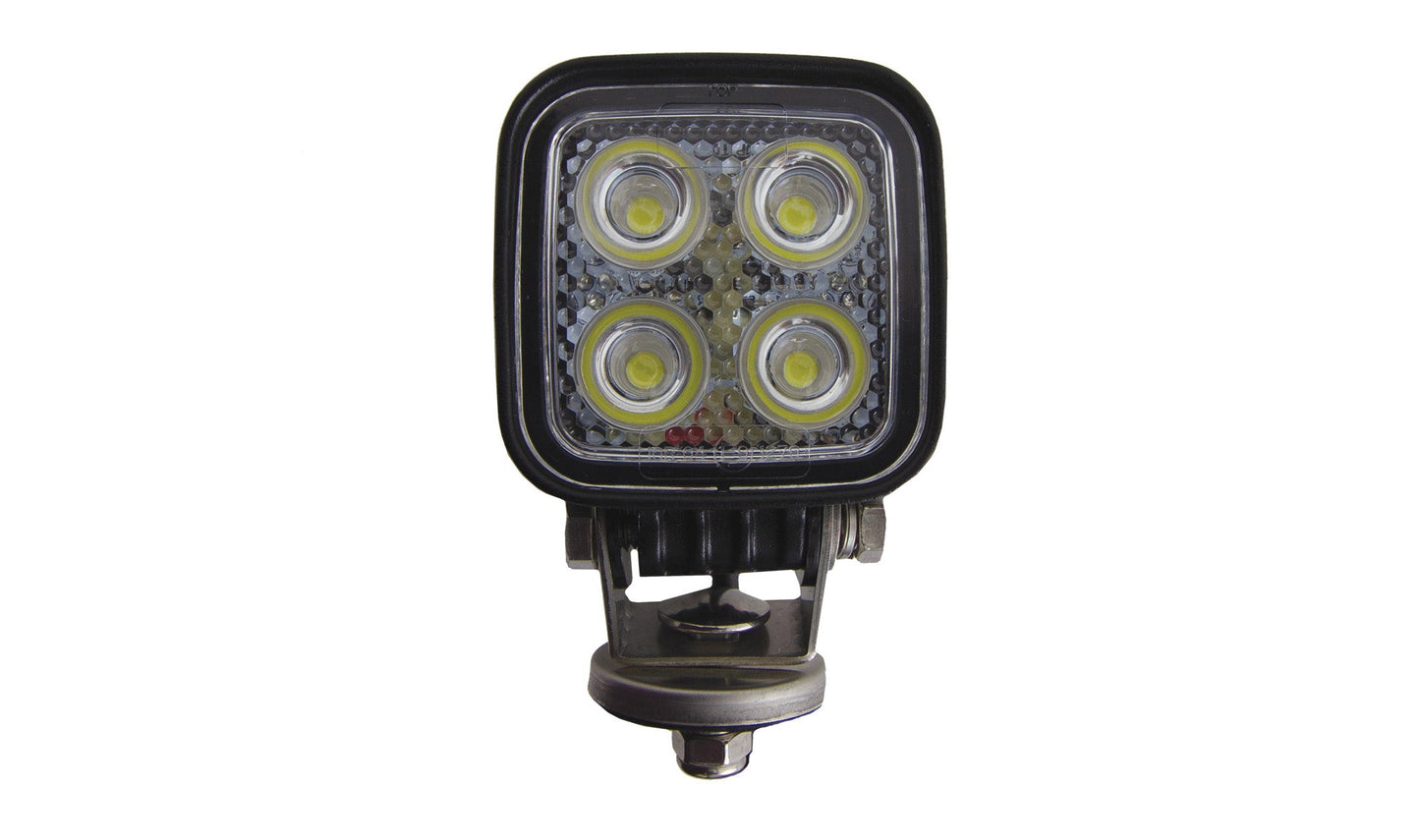 Soundoff Signal EWL4SBDF0W Wl4 Led Work Light, Emc Ece R10 Certified - Flood Pattern