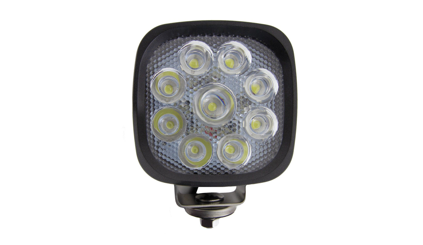 Soundoff Signal EWL9SBDF0W Wl9 Led Work Light, Emc Ece R10 Certified - Flood Pattern