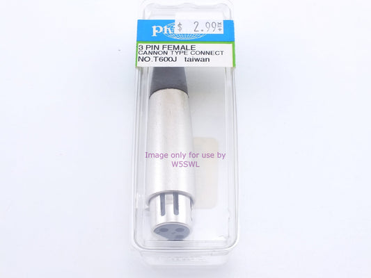 Philmore T600J 3 Pin Female Cannon Type Connector (bin2)