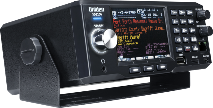 The Uniden SDS200 is Uniden's flagship digital police scanner