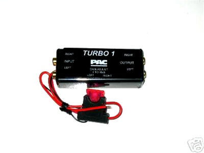 PAC Turbo1 Adjustable Line Driver Pre Amp Line Level Amplifier