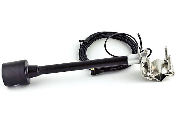 Tram (7743) - XM Hi-Performance/Sirius Combo, Mirror Mount, 17ft HD RG-174 Coax, Right Angle SMB Female Connector, 10in Tall, Truck Satellite Radio Antennas