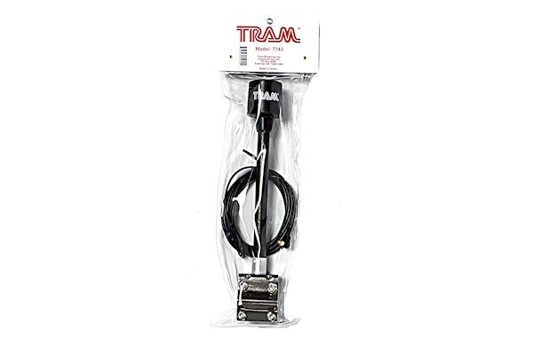 Tram (7743) - XM Hi-Performance/Sirius Combo, Mirror Mount, 17ft HD RG-174 Coax, Right Angle SMB Female Connector, 10in Tall, Truck Satellite Radio Antennas