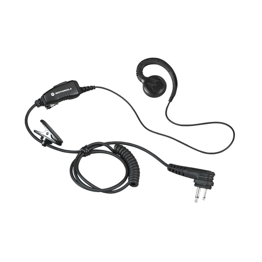 Motorola HKLN4604 1-Wire Surveillance Kit with In-Line Mic and PTT, Slim plug, PVC free