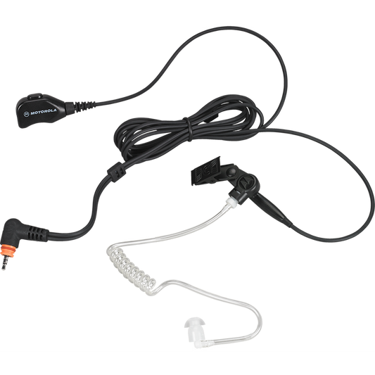 Motorola PMLN7157 2-Wire Surveillance Kit with Quick Disconnect Acoustic Tube, Black (OTTO)