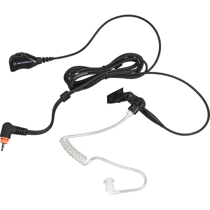 Motorola PMLN7157 2-Wire Surveillance Kit with Quick Disconnect Acoustic Tube, Black (OTTO)