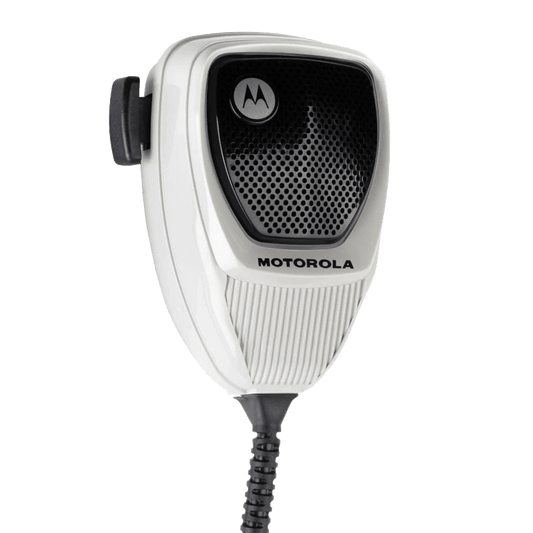 Motorola HMN1035 Heavy Duty Palm Microphone with 10.5 Ft. Coil Cord