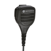 Motorola PMMN4029 Remote Speaker Microphone with IP57 Rating, Coiled Cord and Swivel Clothing Clip Intrinsically Safe (FM)