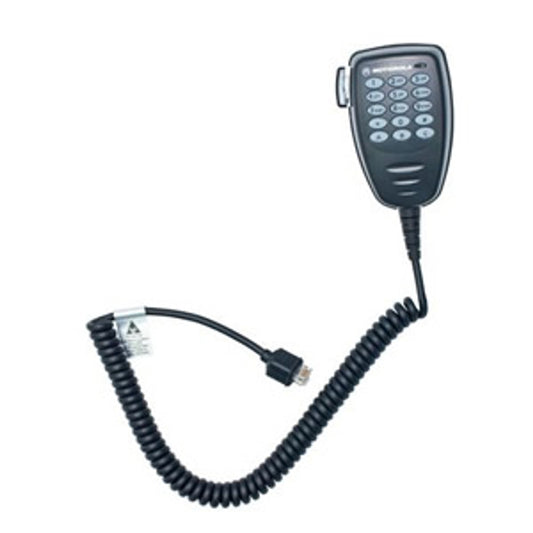 Motorola PMMN4089 Enhanced Keypad Microphone (Alphanumeric Only, Supports Remote Monitor)